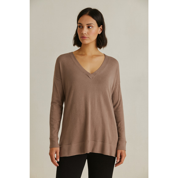 Everlane Womens 100% Wool Sweater Large Lightweight Minimalist Capsule Neutral - Picture 1 of 10